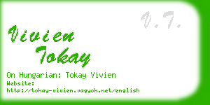 vivien tokay business card